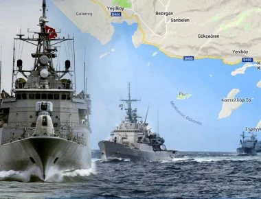 Μεταφέρει την ένταση στο Αιγαίο η Άγκυρα: «Οι Έλληνες παραβίασαν με ερευνητικό σκάφος τα χωρικά μας ύδατα»! (vid)